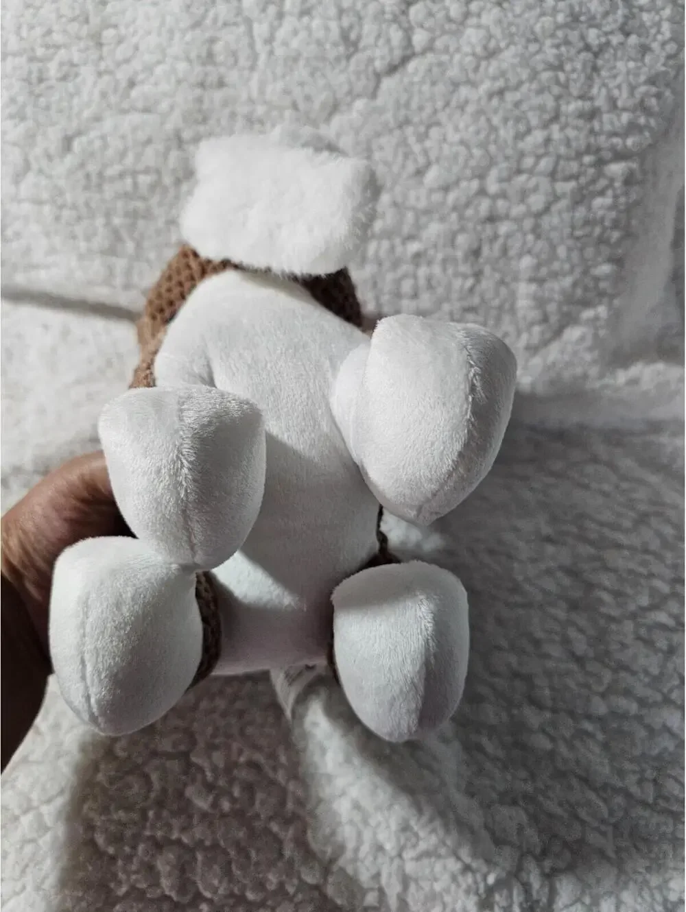 Giftable World Christmas Dog Plush Crinkle Squeak Toy So Cute 9
